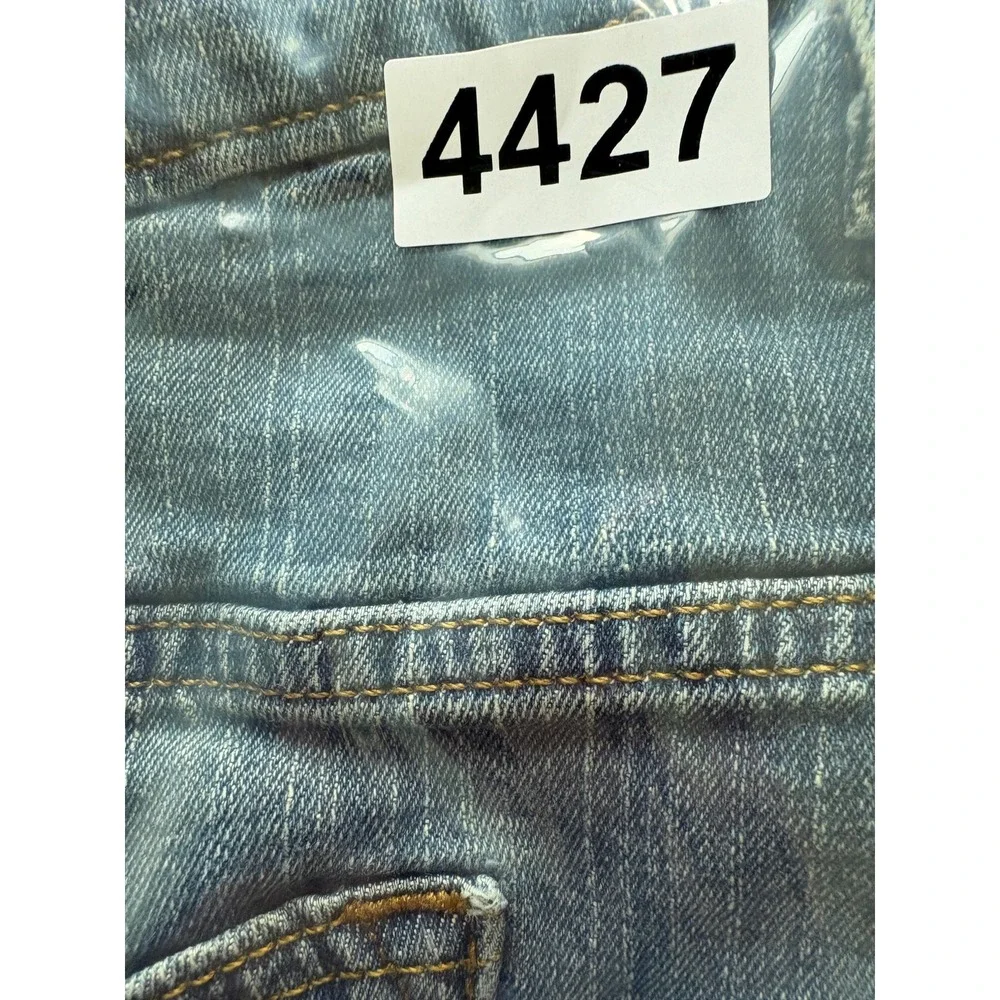 Denizen Levi's 285 Relaxed Fit Jeans Mens 40x32‎ Blue Whiskering Denim Straight